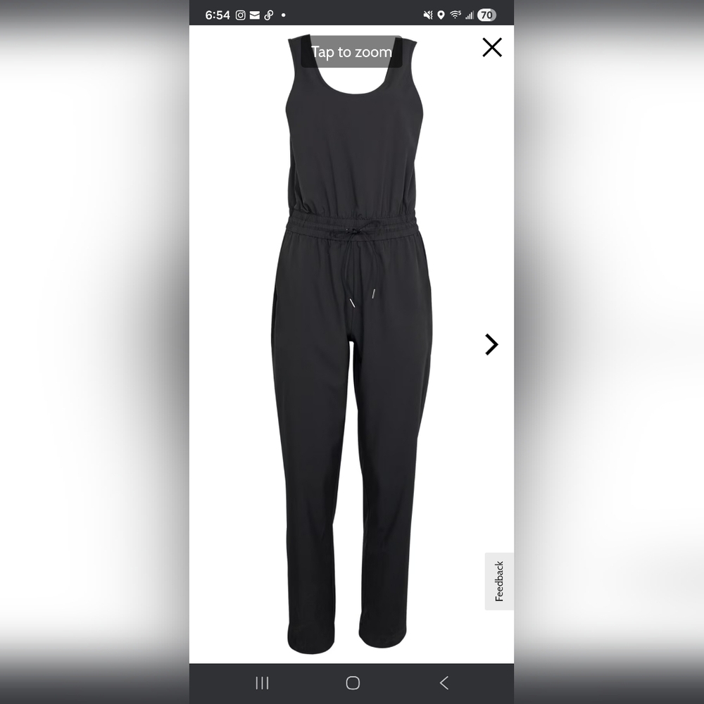Natural Reflections Tech Stretch Jumpsuit